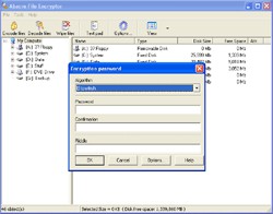 Abacre File Encryptor 1.0 screenshot Abacre File Encryptor 1.0 screenshot