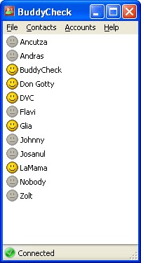 BuddyCheck 1.0.2 screenshot BuddyCheck 1.0.2 screenshot