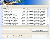 One Click Ringtones 1.01 screenshot One Click Ringtones 1.01 screenshot