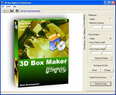 3D Box Maker Professional 2.0 screenshot