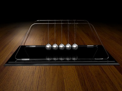 3D Newton Pendulum Screensaver 1.0 screenshot