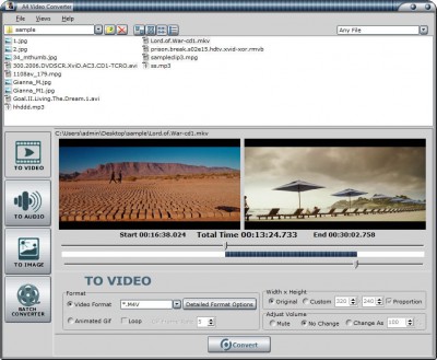 A4 Video Converter 6.1 screenshot