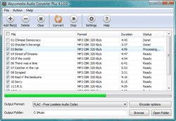 AbyssMedia Audio Converter Plus 6.2.5.0 screenshot