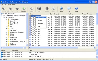 Active File Recovery for Windows 7.1.9 screenshot