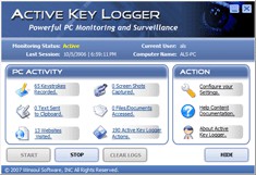 Active Key Logger 4.2.2.3178 screenshot