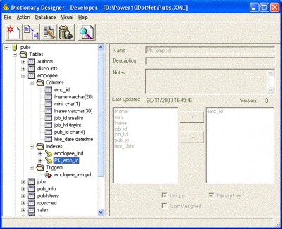 ADDA(Advanced Data Dictionary Architect) 1.0.5 screenshot