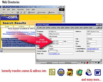 AddressGrabber Business 4.5 screenshot