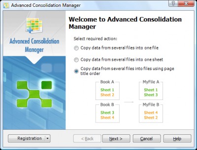 Advanced Consolidation Manager 1.1.1 screenshot