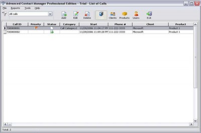 Advanced Contact Manager Personal 2.33.114 screenshot