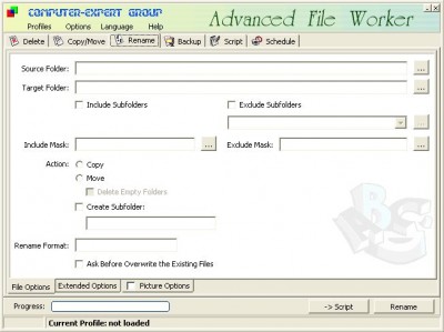Advanced File Worker 2.30 screenshot