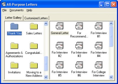All-Purpose Letters 1.03 screenshot