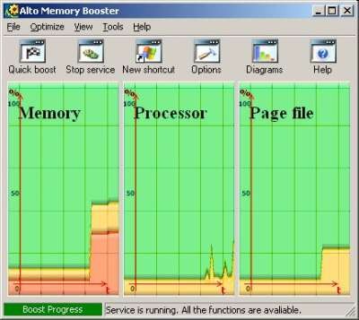 Alto Memory Booster 5.1.5 screenshot