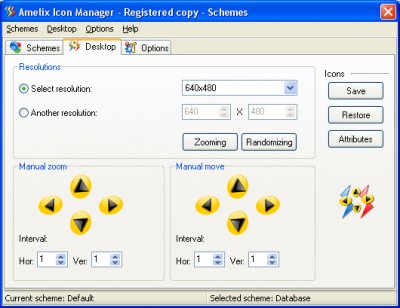 Amelix Icon Manager 2.5 screenshot