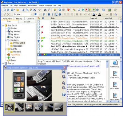 AnyNotes 5.02 screenshot