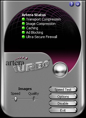 Artera Turbo 3.12 screenshot