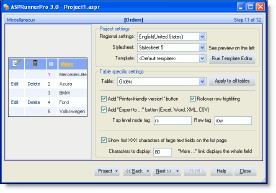 ASPRunner Professional 4.0 screenshot