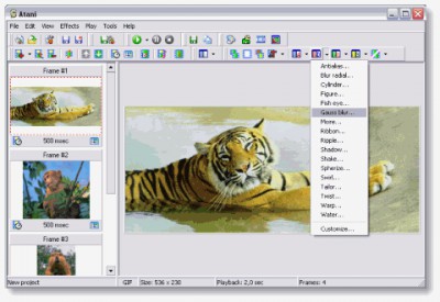 Atani 4.5.2 screenshot