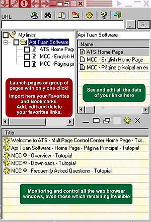 ATS MultiPage Control Center 1.0.0 screenshot