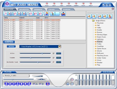 AV MP3 Player - Morpher 2.0.102 screenshot