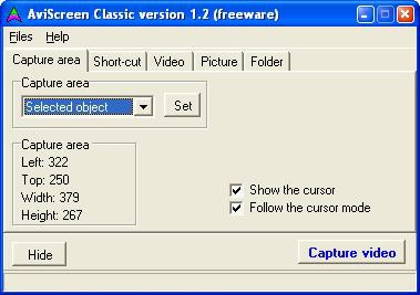 AviScreen Classic 1.3 screenshot