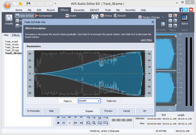 AVS Audio Editor 9.1.1.537 screenshot