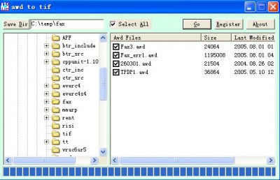 awd2tif 1.0.0903 screenshot