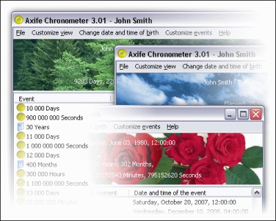 Axife Chronometer 3.01 screenshot