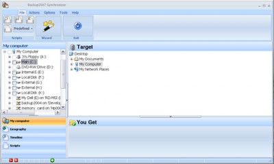 Backup2007 Synchronizer 6.1.303 screenshot