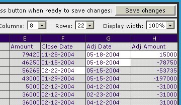 BadBlue Excel Web Spreadsheet Collaboration Server 2.72b screenshot