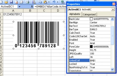 BarCode-ActiveX 5.92 screenshot