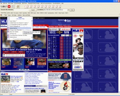 Baseball Browser 1.0.1 screenshot