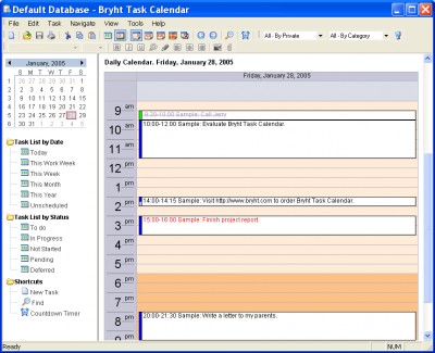 Bryht Task Calendar 1.1 screenshot