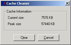 Cache Cleaner 1.0 screenshot