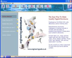 CD brochure builder 3.61a screenshot