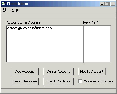 CheckInbox 1.7 screenshot