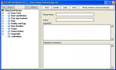 ChinaFood Recipe 2.4 screenshot