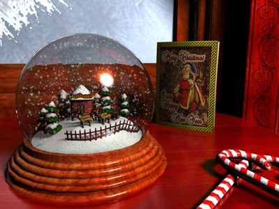 Christmas Snow Globe 3D 1.0 screenshot