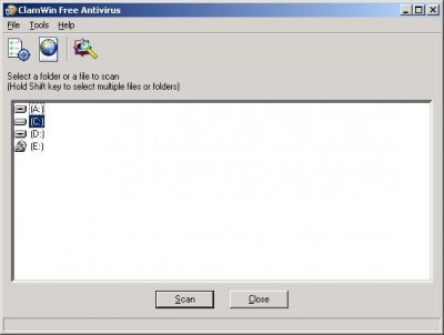 ClamWin Free Antivirus 0.87 screenshot