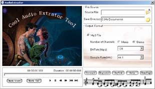 Cool Audio Extractor 1.26 screenshot