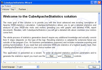 CubeApacheStatistics 1.1 screenshot