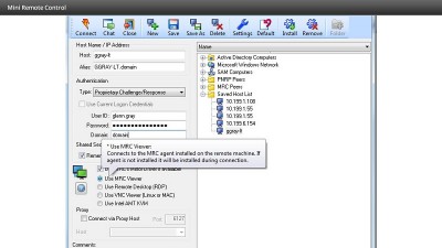 DameWare Mini Remote Control 9.0.1 screenshot