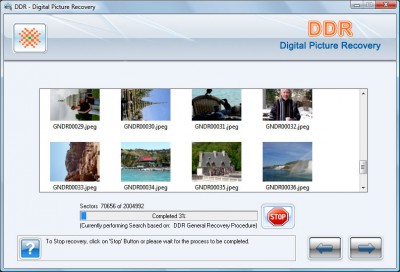 Digital Pictures Recovery 3.0.1.5 screenshot