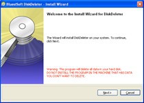 DiskDeleter 1.0.2 screenshot