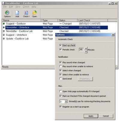 DocuMonitor 7.0.4 screenshot