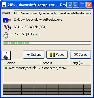 DownShift Download Manager 1.0 screenshot