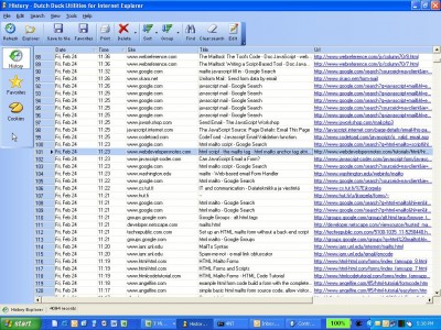 Dutch Duck Utilities for Internet Explorer 3.00 screenshot