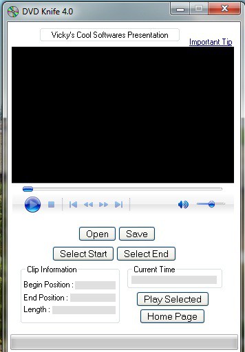 DVD Knife 4.0 screenshot