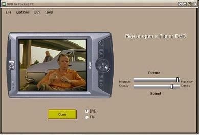DVD to Pocket PC 2.5 screenshot