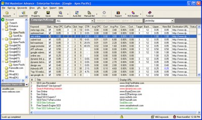 Dynamic Bid Maximizer Advance 3.0 screenshot