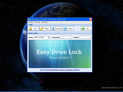 Easy Drive Lock 4.2 screenshot